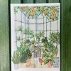 Postkarte Pflanzenliebhaberin
